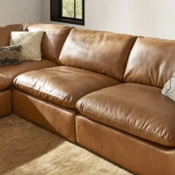 Hot Dawson Leather Extended Sofa Leather Sofas|3 Seater Sofas