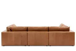 Hot Dawson Leather Pit-Sectional Sofa Leather Sofas|Sectional Sofas