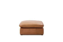 Best Dawson Leather Small Ottoman Footstools, Ottomans & Poufs|Leather Sofas