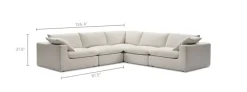 Discount Dawson L-Shape Sectional Sofa Sectional Sofas