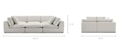 New Dawson Pit-Sectional Sofa Sectional Sofas