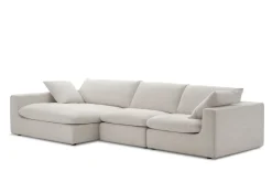 Hot Dawson Wide Chaise Sectional Sofa Sectional Sofas