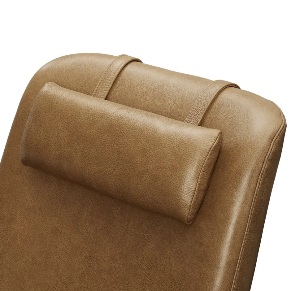 Clearance Desmond Leather Rocking Armchair Armchairs And Accent Chairs