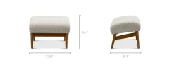Fashion Desmond Ottoman Footstools, Ottomans & Poufs