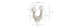 Sale Edgar Duo Bulb Table Lamp Lighting And Lamps