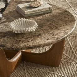 Best Elio Marble Round Coffee Table Coffee Tables