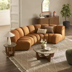 Best Elio Marble Round Side Table Side Tables|Small Living Room Furniture