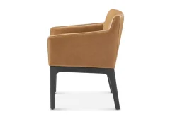 Sale Elliot Leather Dining Arm Chair Dining Chairs|Small Dining Room Furniture