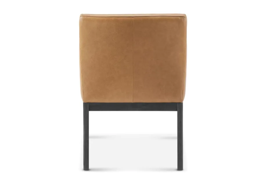 Sale Elliot Leather Dining Arm Chair Dining Chairs|Small Dining Room Furniture