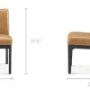 Sale Elliot Leather Dining Chair Dining Chairs|Small Dining Room Furniture