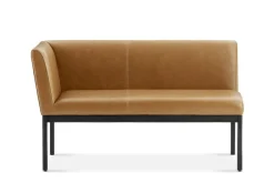 Sale Elliot Leather Left Banquette Bench Benches