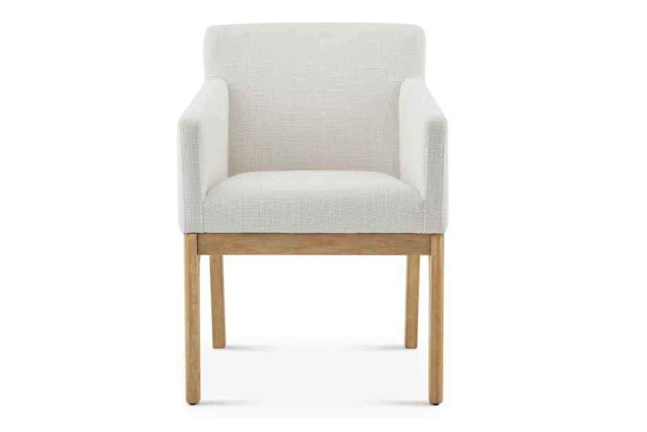Outlet Elliot Performance Fabric Dining Arm Chair Dining Chairs|Small Dining Room Furniture