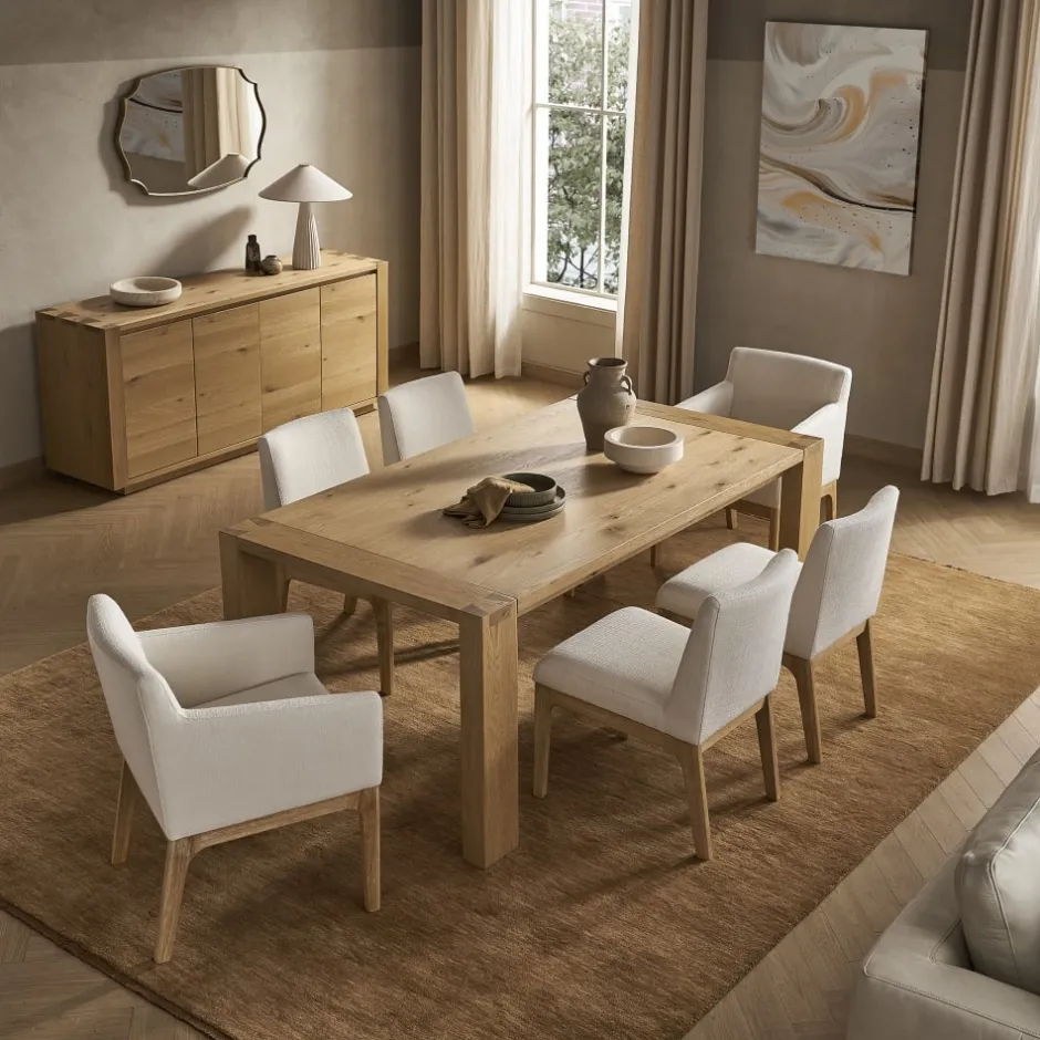Outlet Elliot Performance Fabric Dining Arm Chair Dining Chairs|Small Dining Room Furniture