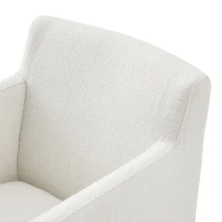 Outlet Elliot Performance Fabric Dining Arm Chair Dining Chairs|Small Dining Room Furniture