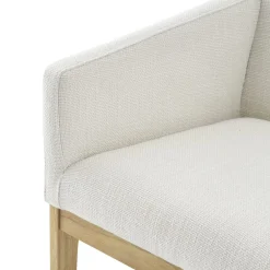 Outlet Elliot Performance Fabric Dining Arm Chair Dining Chairs|Small Dining Room Furniture