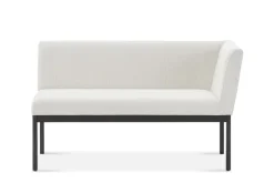 New Elliot Performance Fabric Right Banquette Bench Benches|Small Dining Room Furniture