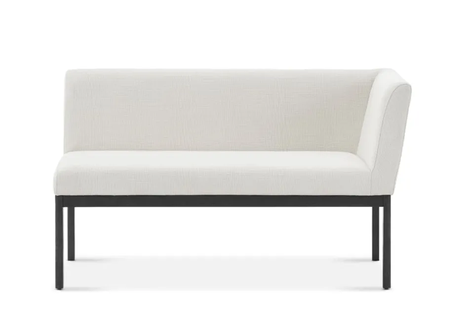 New Elliot Performance Fabric Right Banquette Bench Benches|Small Dining Room Furniture
