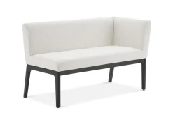 New Elliot Performance Fabric Right Banquette Bench Benches|Small Dining Room Furniture