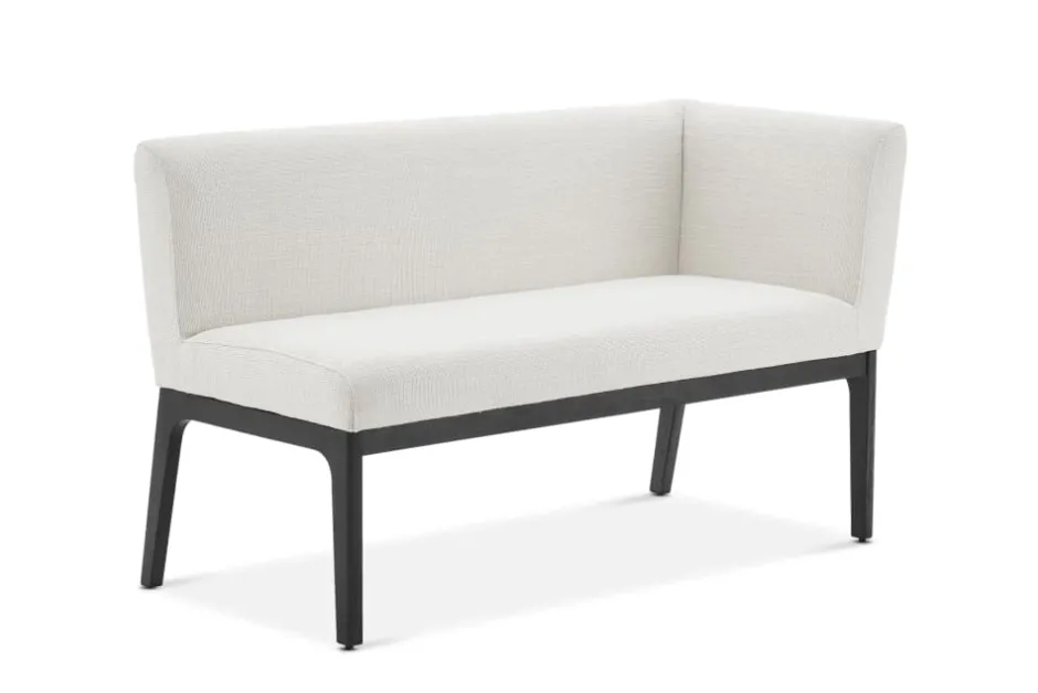 New Elliot Performance Fabric Right Banquette Bench Benches|Small Dining Room Furniture