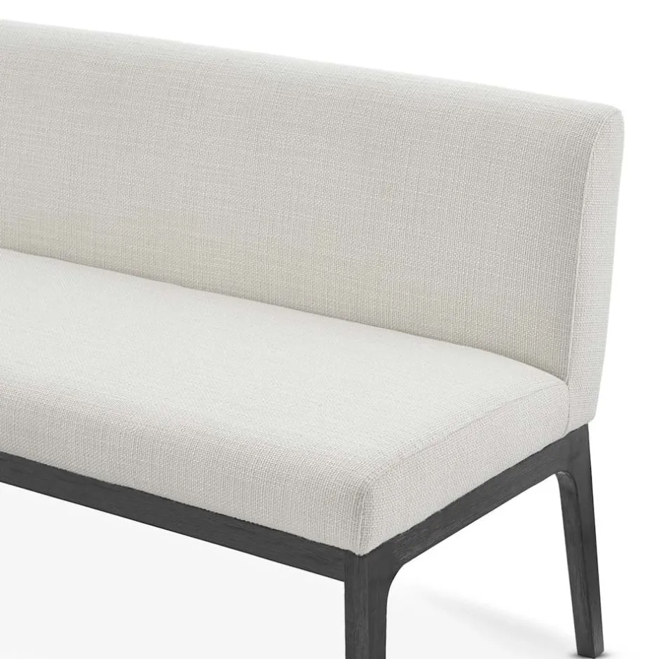 New Elliot Performance Fabric Right Banquette Bench Benches|Small Dining Room Furniture