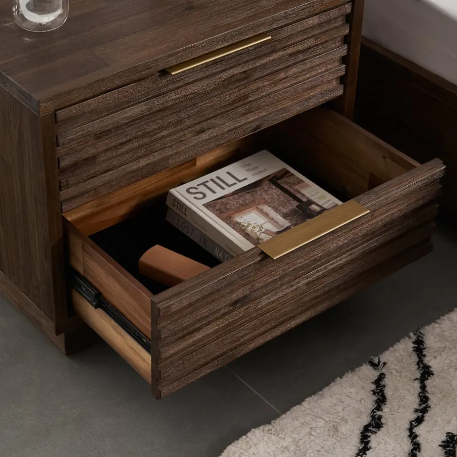 Clearance Emery Nightstand Nightstands & Bedside Tables|Side Tables