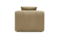 Fashion Fable Leather Armless Sofa Armchairs And Accent Chairs|Leather Sofas