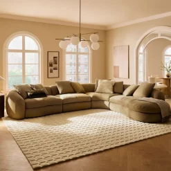 Fashion Fable Leather Armless Sofa Armchairs And Accent Chairs|Leather Sofas