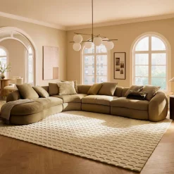 New Fable Leather Extended Chaise Sectional Sofa Leather Sofas|Sectional Sofas