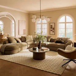 Hot Fable Leather Left Chaise Leather Sofas|Modular Sofas