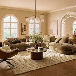 Best Fable Leather Right Chaise Leather Sofas|Modular Sofas