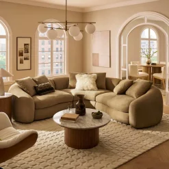 Clearance Fable Leather Sectional Sofa Leather Sofas|Sectional Sofas