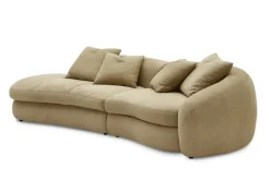 Clearance Fable Leather Side Chaise Sofa Leather Sofas|Sectional Sofas