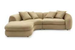Online Fable Leather Single Arm Sectional Sofa Leather Sofas|Sectional Sofas