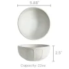 Fashion Grace Cereal Bowls, Set of 4 Tableware|Small Dining Room Furniture