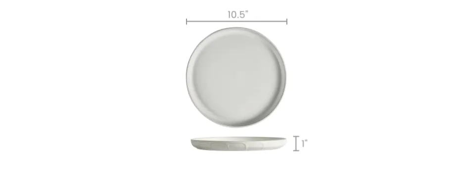 Outlet Grace Dinner Plates, Set of 4 Tableware|Small Dining Room Furniture