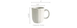 Clearance Grace Mugs, Set of 4 Tableware|Small Dining Room Furniture