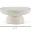 Hot Guin Round Coffee Table Outdoor Coffee & Side Tables|Coffee Tables