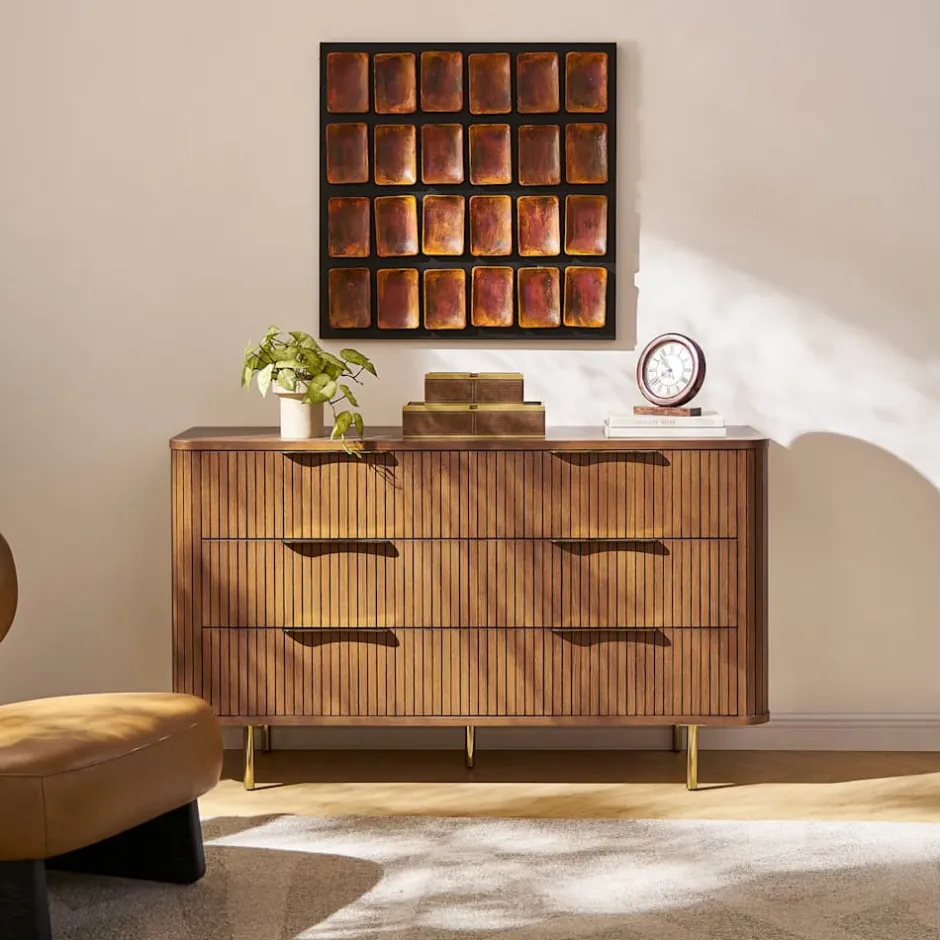Outlet Harper 6-Drawer Dresser Dressers & Chest Of Drawers|Dressers & Chest Of Drawers