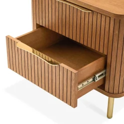 New Harper 2-Drawer Nightstand Small Bedroom Furniture|Nightstands & Bedside Tables