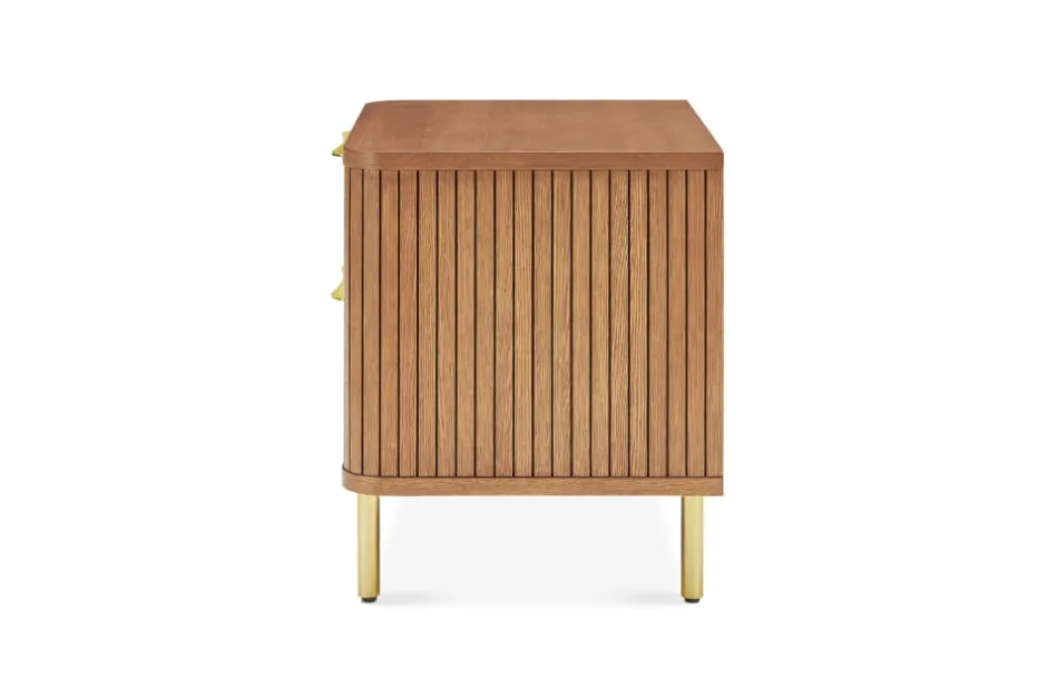 New Harper 2-Drawer Nightstand Small Bedroom Furniture|Nightstands & Bedside Tables