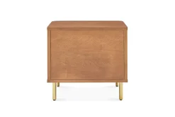 New Harper 2-Drawer Nightstand Small Bedroom Furniture|Nightstands & Bedside Tables