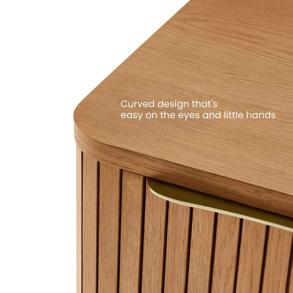 Discount Harper 1-Drawer Nightstand Small Bedroom Furniture|Nightstands & Bedside Tables