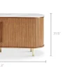New Harper Marble Sideboard Sideboards & Buffet Cabinets