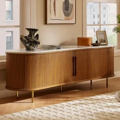 New Harper Marble TV Stand Tv Stands