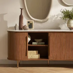 New Harper Marble TV Stand Tv Stands