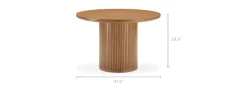 Discount Harper Round Dining Table Small Dining Room Furniture|Dining Tables