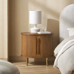 New Harper Storage Side Table Nightstands & Bedside Tables|Side Tables
