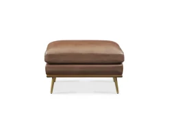 Hot Isaac Leather Ottoman Footstools, Ottomans & Poufs|Leather Sofas