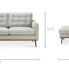 Fashion Isaac Reversible Sectional Sofa Sectional Sofas