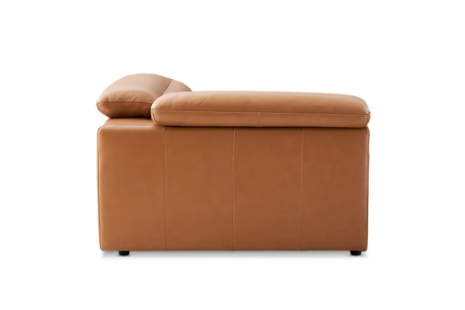 New Jaron Leather Corner Sofa Armchairs And Accent Chairs|Leather Sofas